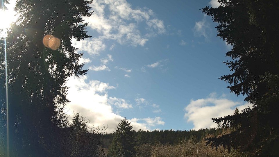 Pacific Northwest skyline timelapse on Feb 25, 2026 at 11:45 AM