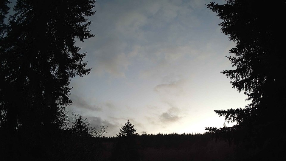 Pacific Northwest skyline timelapse on Feb 25, 2026 at 6:00 PM