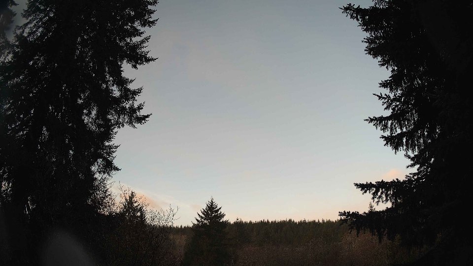 Pacific Northwest skyline timelapse on Feb 26, 2026 at 7:15 AM