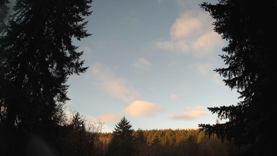 Pacific Northwest skyline timelapse on Feb 26, 2026 at 7:30 AM