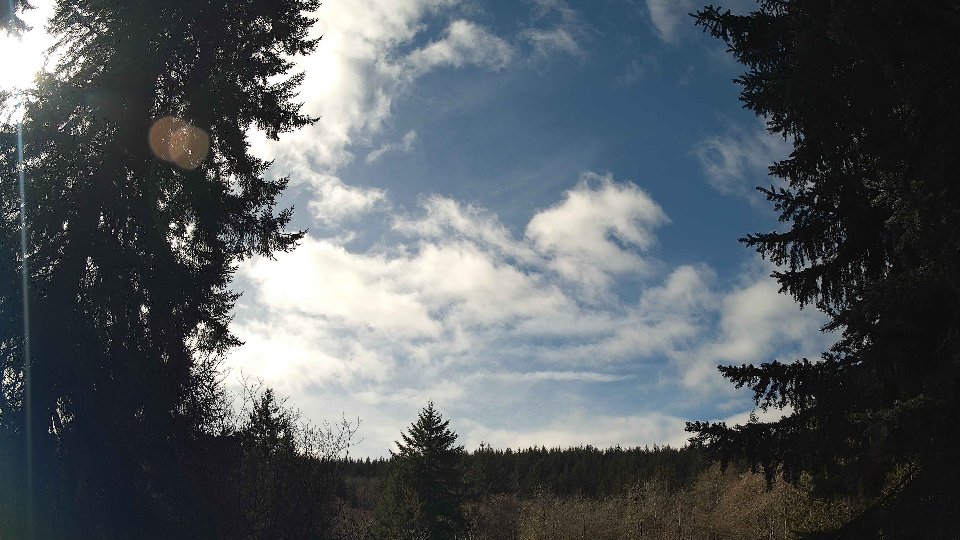 Pacific Northwest skyline timelapse on Feb 26, 2026 at 11:45 AM