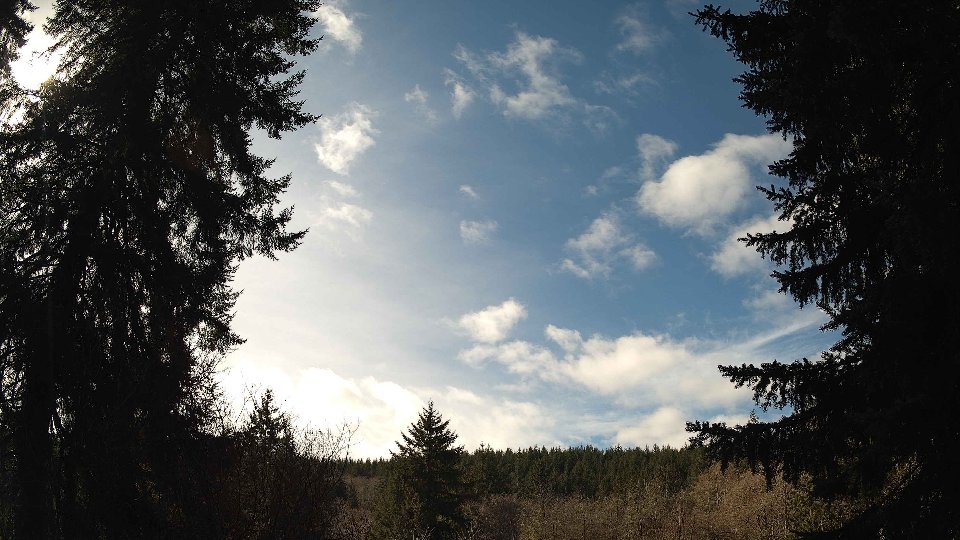Pacific Northwest skyline timelapse on Feb 26, 2026 at 12:00 PM