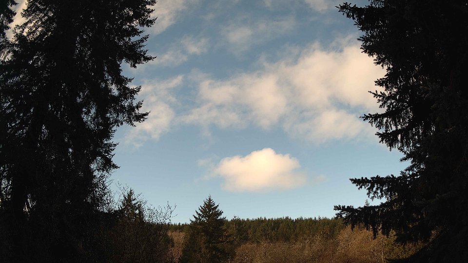 Pacific Northwest skyline timelapse on Feb 27, 2026 at 9:00 AM