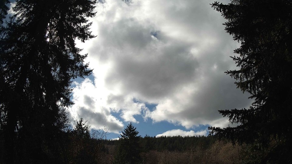 Pacific Northwest skyline timelapse on Feb 27, 2026 at 1:00 PM