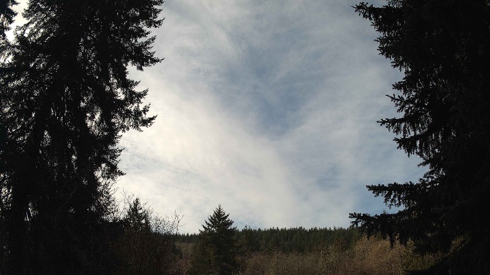 Pacific Northwest skyline timelapse on Mar 1st, 2026 at 10:45 AM