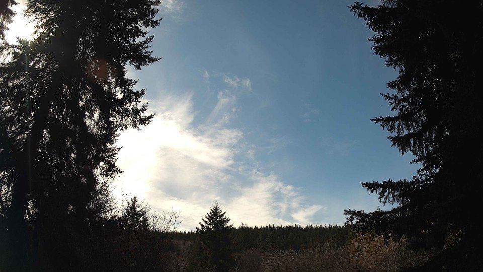 Pacific Northwest skyline timelapse on Mar 1st, 2026 at 12:00 PM