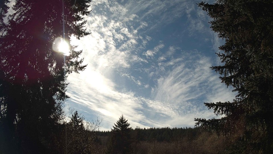 Pacific Northwest skyline timelapse on Mar 1st, 2026 at 1:30 PM