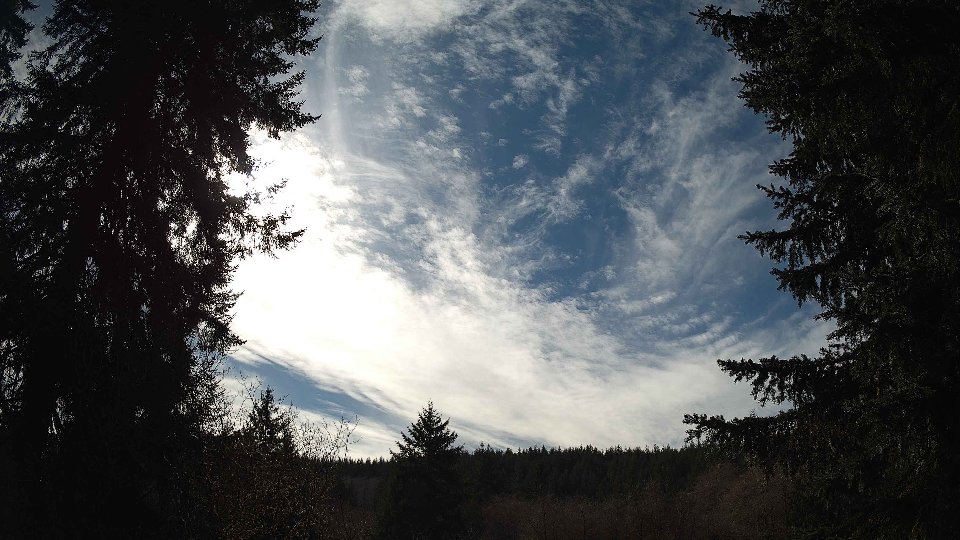 Pacific Northwest skyline timelapse on Mar 1st, 2026 at 1:45 PM