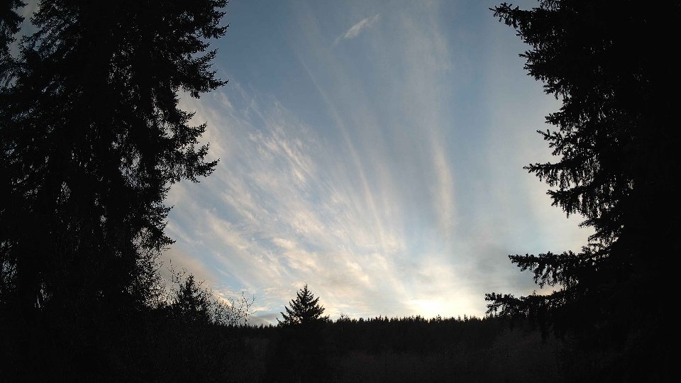 Pacific Northwest skyline timelapse on Mar 1st, 2026 at 5:45 PM