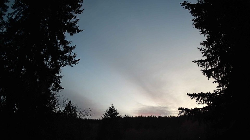 Pacific Northwest skyline timelapse on Mar 1st, 2026 at 6:15 PM