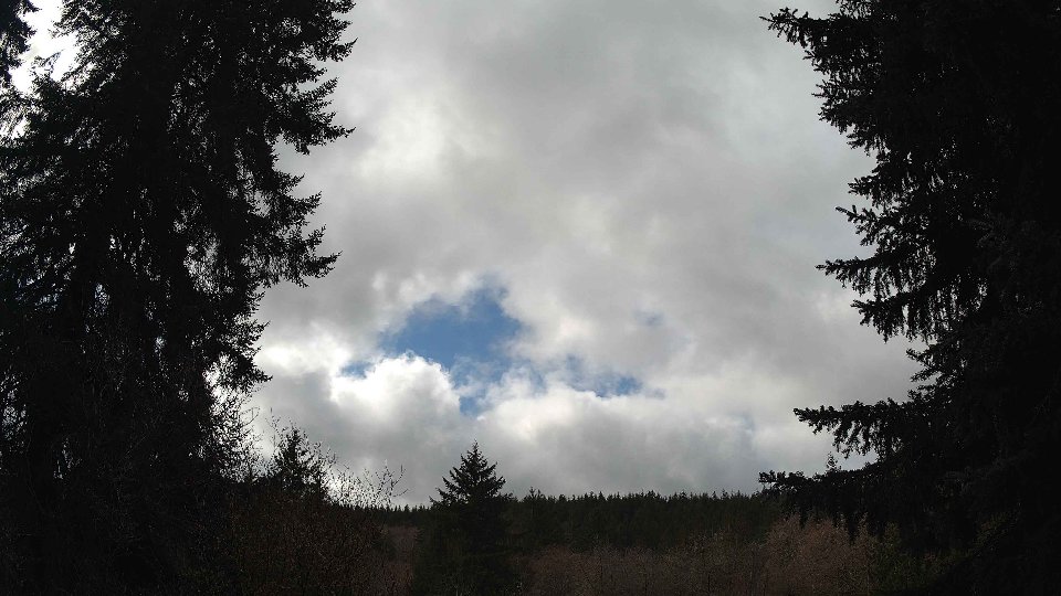 Pacific Northwest skyline timelapse on Mar 05, 2026 at 12:00 PM