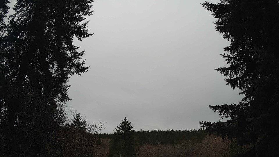 Pacific Northwest skyline timelapse frame from Mar 15th, 2026 at 1:15 PM