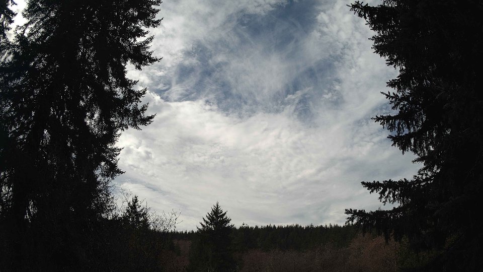 Pacific Northwest skyline timelapse frame from Mar 16th, 2026 at 12:30 PM