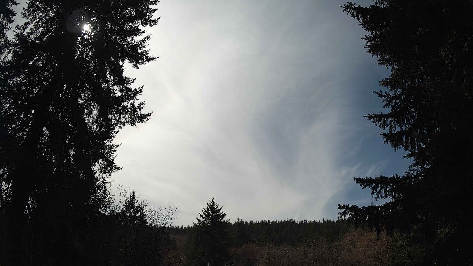 Pacific Northwest skyline timelapse frame from Mar 16th, 2026 at 1:45 PM
