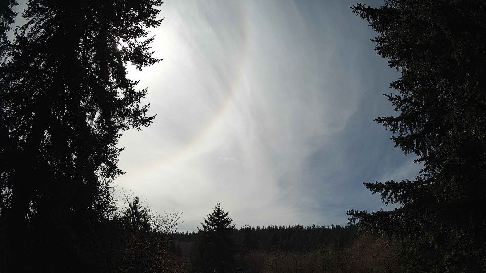 Pacific Northwest skyline timelapse frame from Mar 16th, 2026 at 2:15 PM