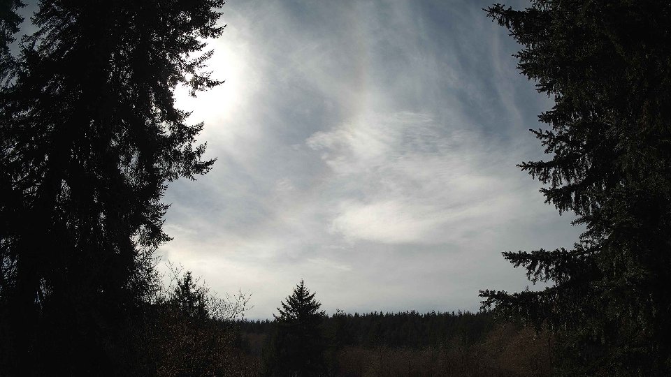 Pacific Northwest skyline timelapse frame from Mar 16th, 2026 at 2:30 PM