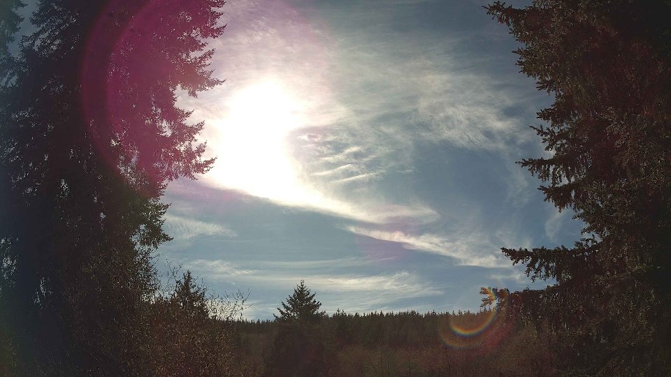 Pacific Northwest skyline timelapse frame from Mar 16th, 2026 at 3:15 PM