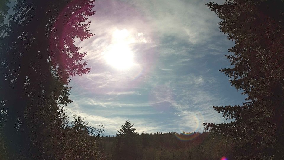 Pacific Northwest skyline timelapse frame from Mar 16th, 2026 at 3:30 PM