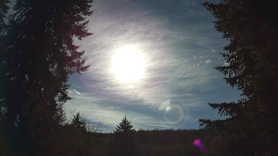 Pacific Northwest skyline timelapse frame from Mar 16th, 2026 at 3:45 PM