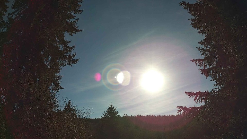 Pacific Northwest skyline timelapse frame from Mar 16th, 2026 at 4:45 PM