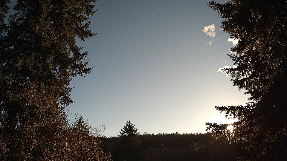 Pacific Northwest skyline timelapse frame from Mar 16th, 2026 at 6:00 PM