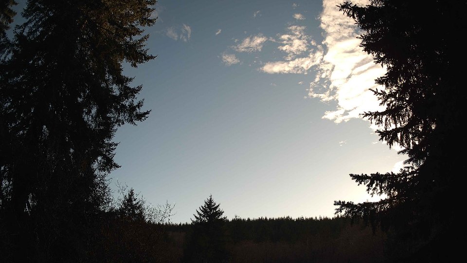 Pacific Northwest skyline timelapse frame from Mar 16th, 2026 at 6:15 PM