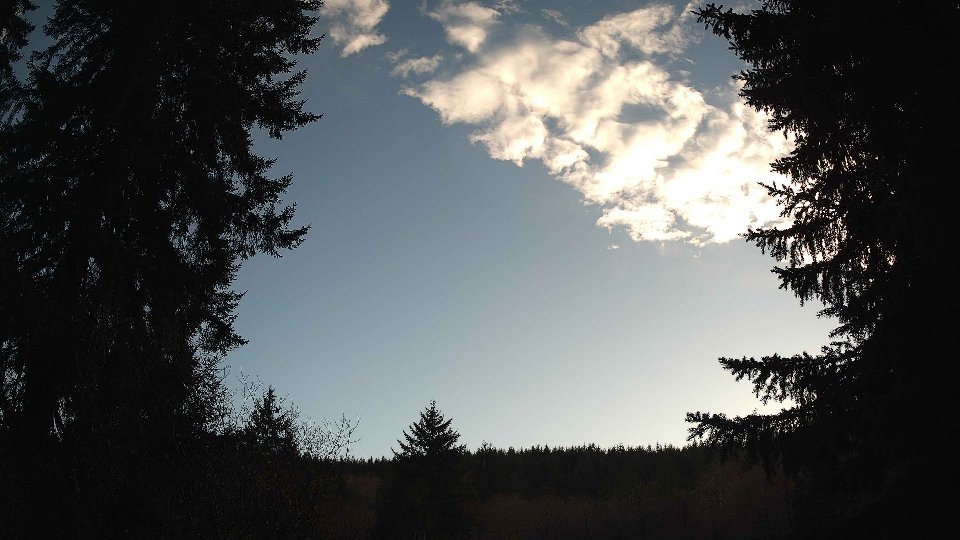 Pacific Northwest skyline timelapse frame from Mar 16th, 2026 at 6:30 PM