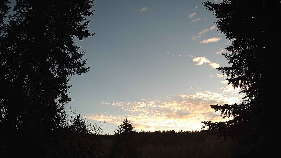 Pacific Northwest skyline timelapse frame from Mar 16th, 2026 at 7:00 PM