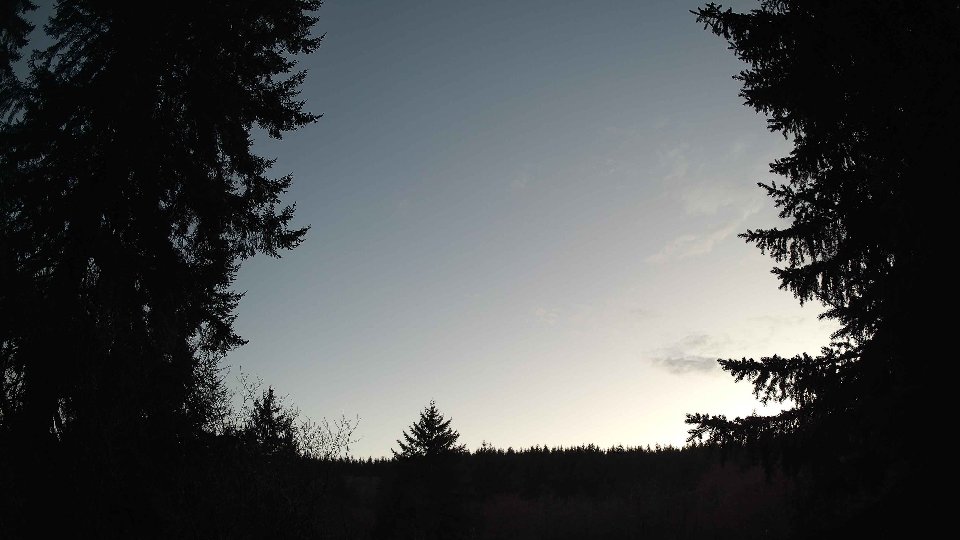 Pacific Northwest skyline timelapse frame from Mar 16th, 2026 at 7:30 PM