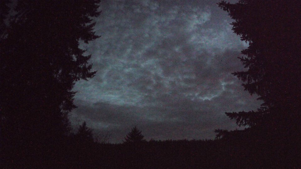 Pacific Northwest skyline timelapse frame from Mar 16th, 2026 at 7:58 PM
