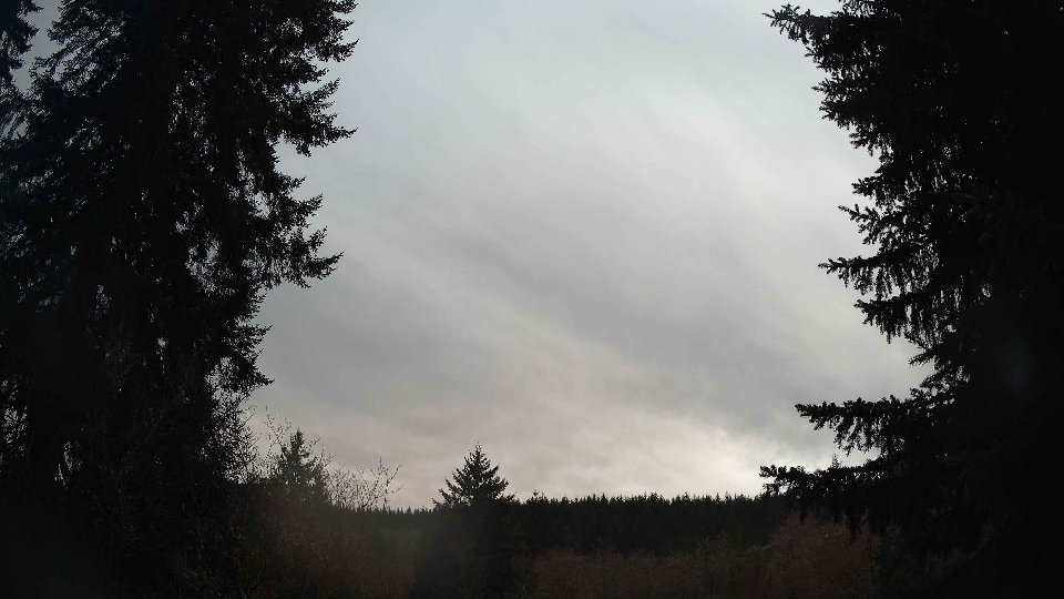 Pacific Northwest skyline timelapse frame from Mar 17th, 2026 at 7:30 AM