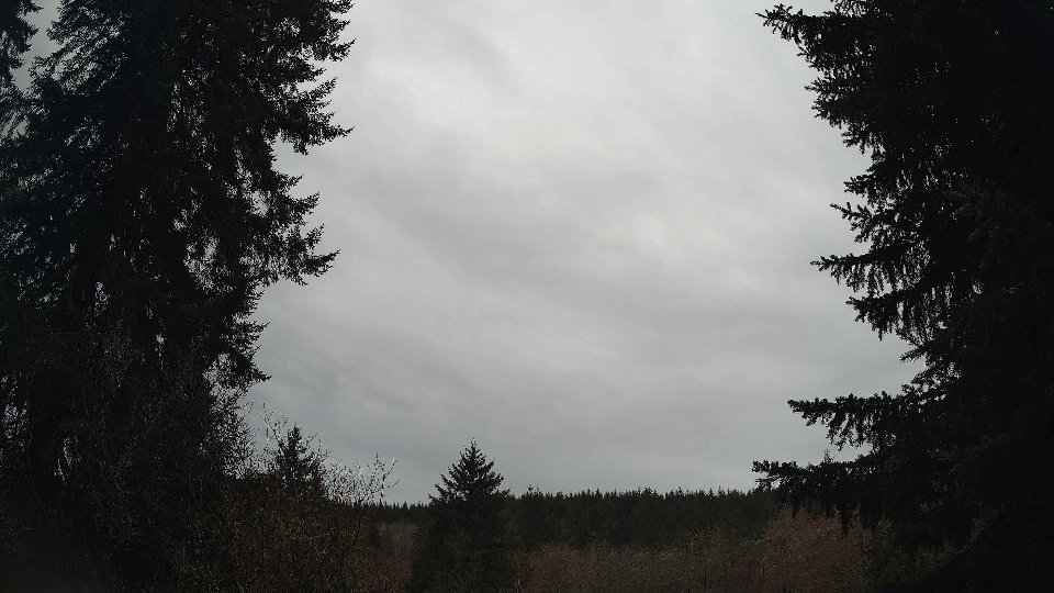 Pacific Northwest skyline timelapse frame from Mar 17th, 2026 at 8:15 AM