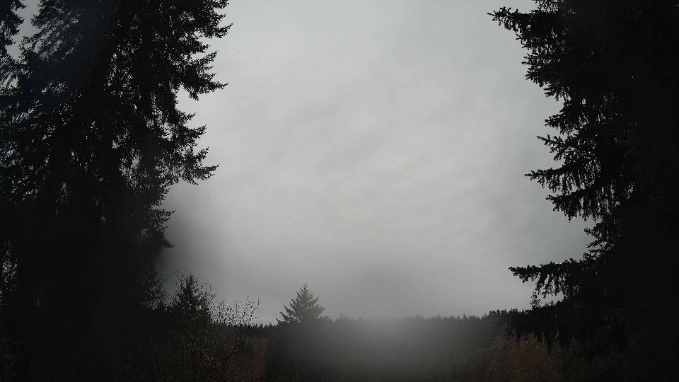 Pacific Northwest skyline timelapse frame from Mar 17th, 2026 at 12:45 PM