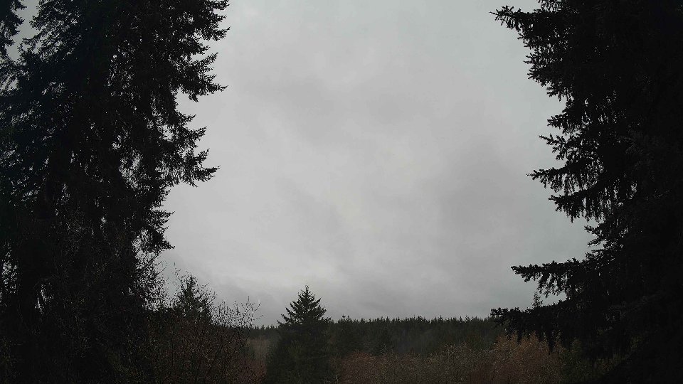 Pacific Northwest skyline timelapse frame from Mar 18th, 2026 at 8:15 AM