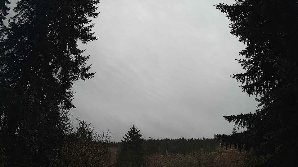 Pacific Northwest skyline timelapse frame from Mar 18th, 2026 at 8:45 AM