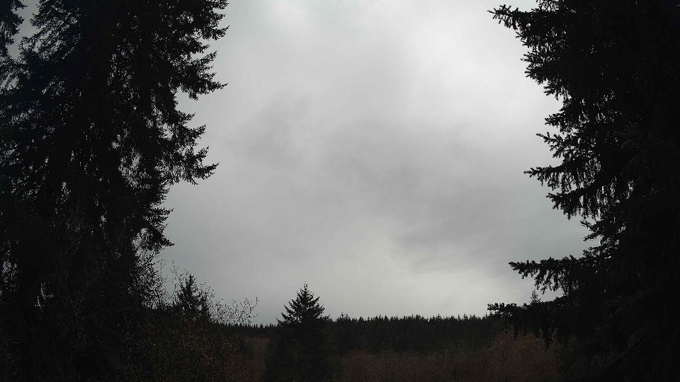 Pacific Northwest skyline timelapse frame from Mar 18th, 2026 at 12:45 PM
