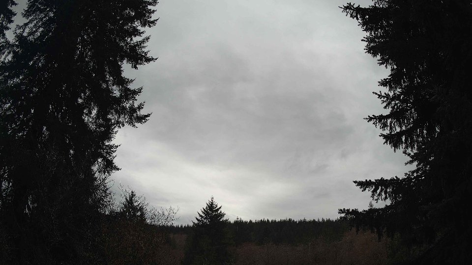 Pacific Northwest skyline timelapse frame from Mar 18th, 2026 at 1:30 PM