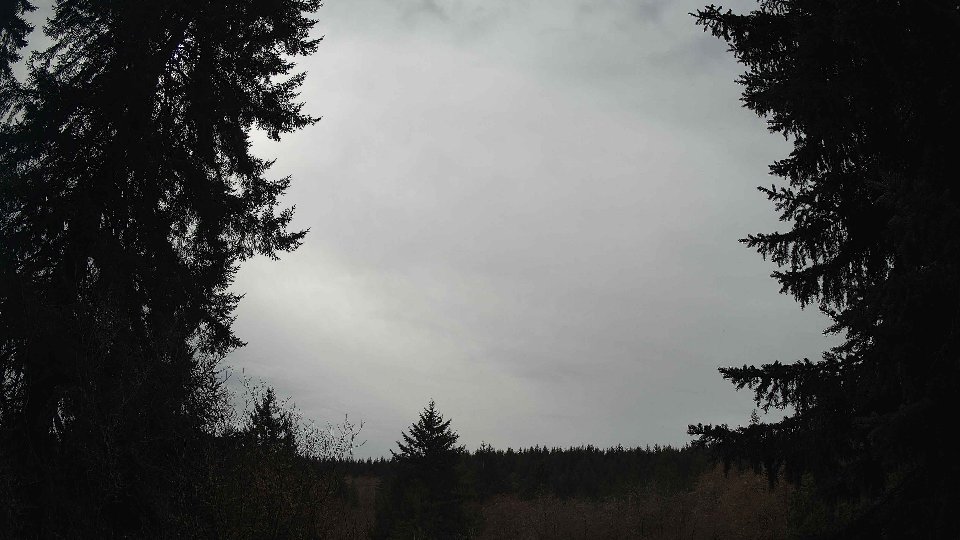 Pacific Northwest skyline timelapse frame from Mar 18th, 2026 at 1:45 PM