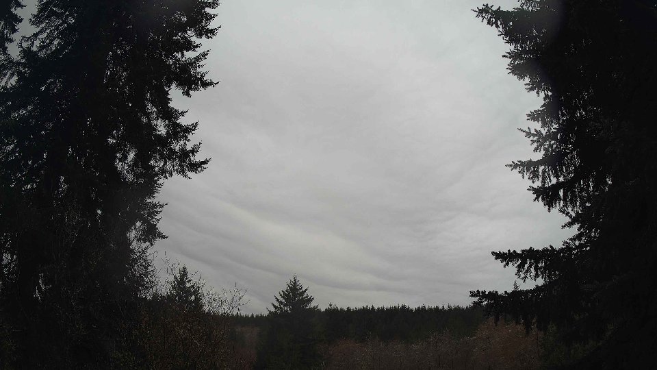 Pacific Northwest skyline timelapse frame from Mar 19th, 2026 at 7:45 AM