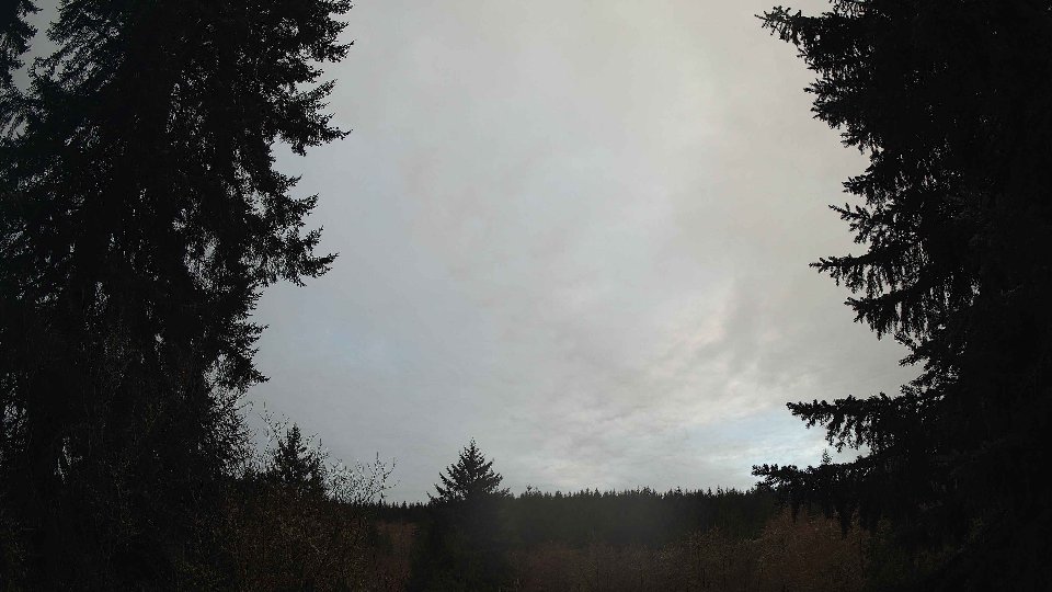 Pacific Northwest skyline timelapse frame from Mar 19th, 2026 at 8:15 AM