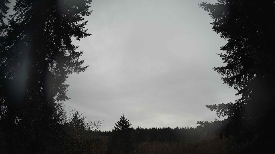 Pacific Northwest skyline timelapse frame from Mar 19th, 2026 at 12:45 PM
