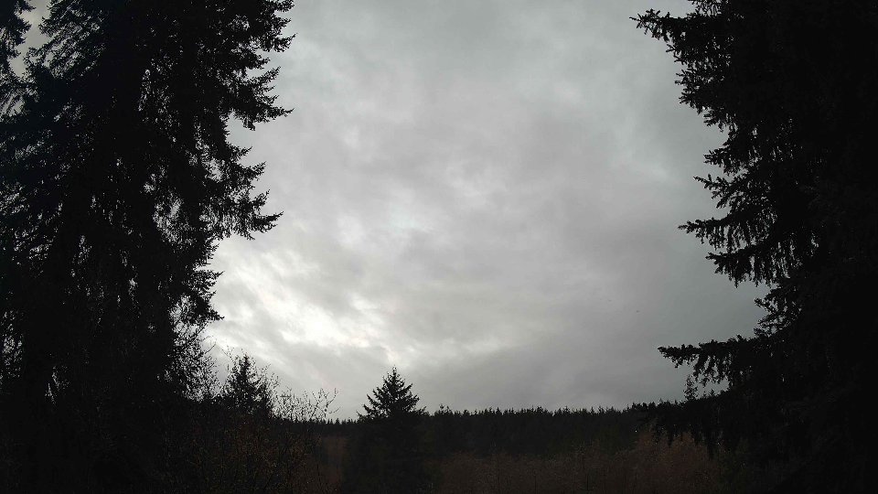 Pacific Northwest skyline timelapse frame from Mar 20th, 2026 at 7:45 AM
