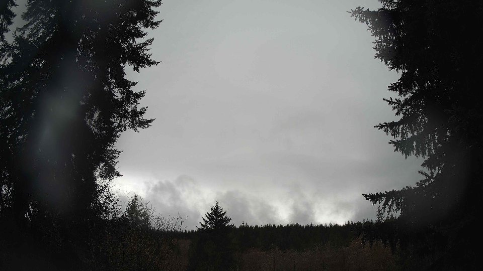 Pacific Northwest skyline timelapse frame from Mar 20th, 2026 at 12:15 PM