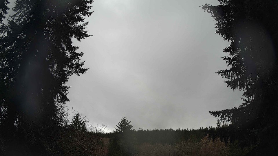 Pacific Northwest skyline timelapse frame from Mar 20th, 2026 at 12:30 PM