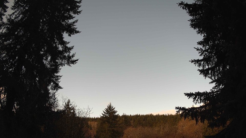 Pacific Northwest skyline timelapse frame from Mar 21st, 2026 at 9:15 AM