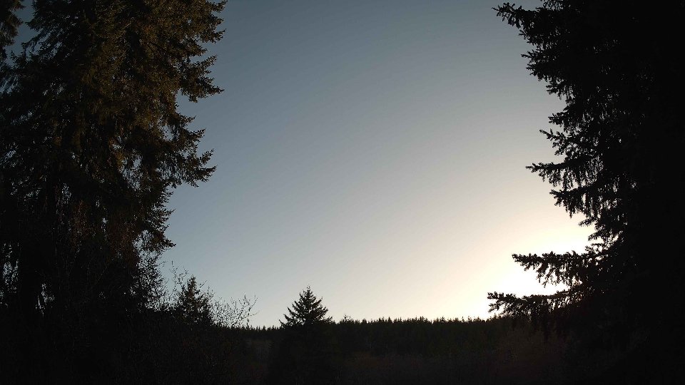 Pacific Northwest skyline timelapse frame from Mar 21st, 2026 at 6:15 PM