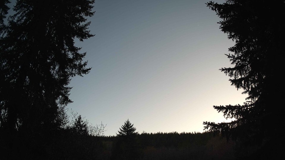 Pacific Northwest skyline timelapse frame from Mar 21st, 2026 at 6:45 PM