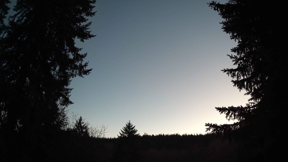 Pacific Northwest skyline timelapse frame from Mar 21st, 2026 at 7:45 PM