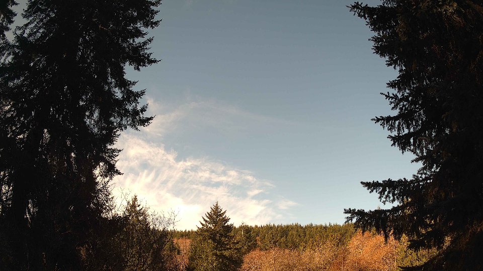 Pacific Northwest skyline timelapse frame from Mar 22nd, 2026 at 9:30 AM