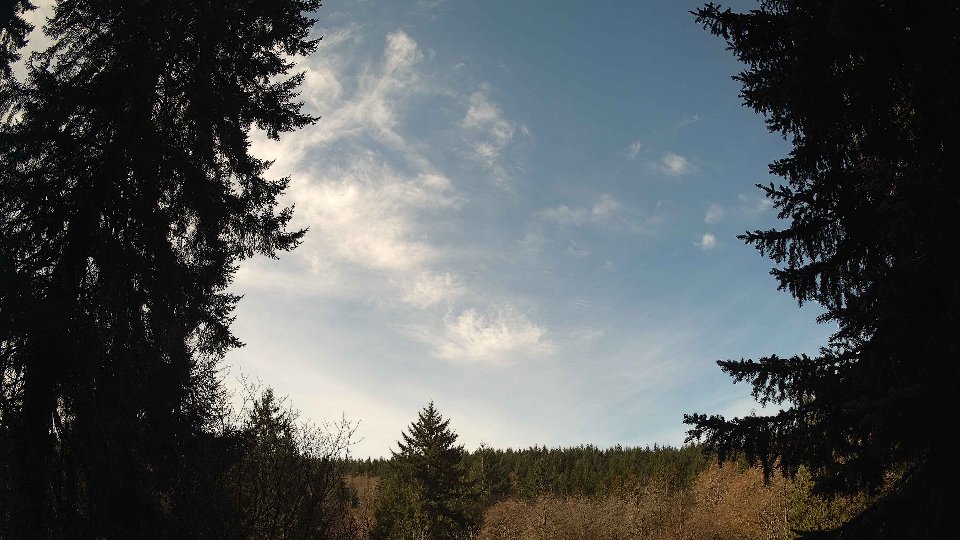 Pacific Northwest skyline timelapse frame from Mar 22nd, 2026 at 10:45 AM